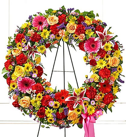 Ray of Colors Wreath